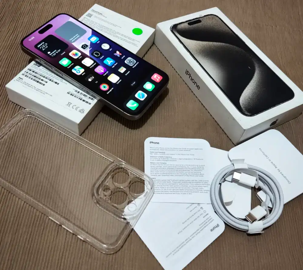 iPhone 15 pro max 256GB iBox titanium