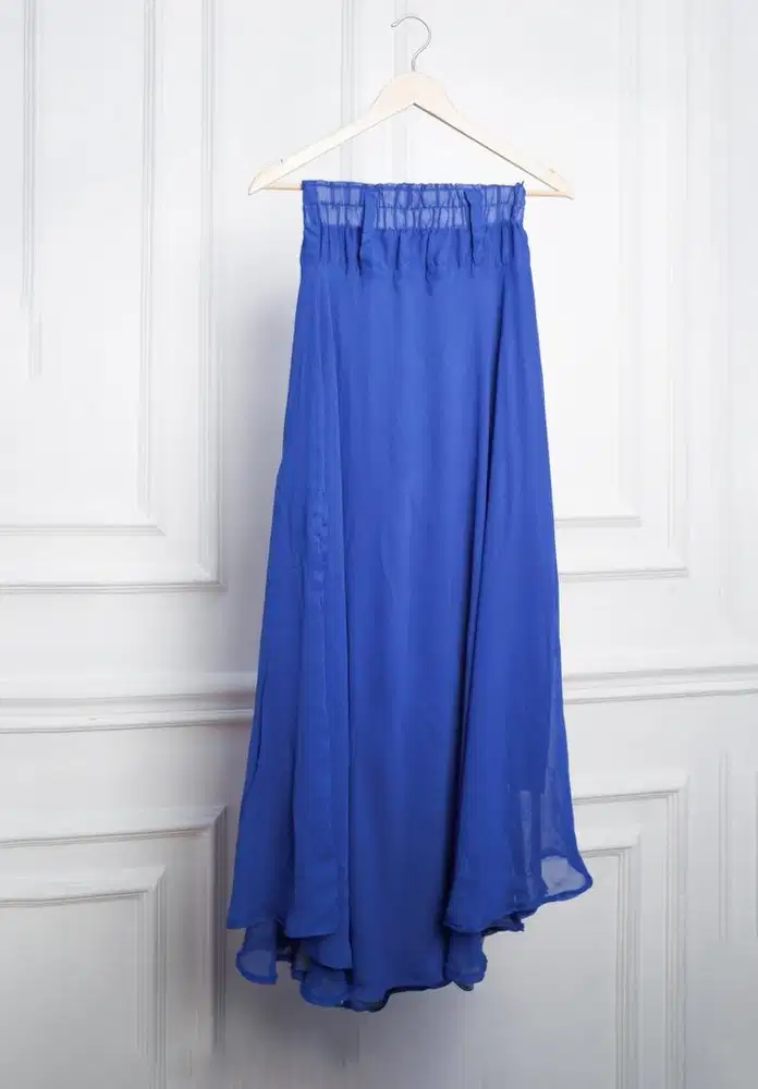 Electric Blue Maxi Skirt