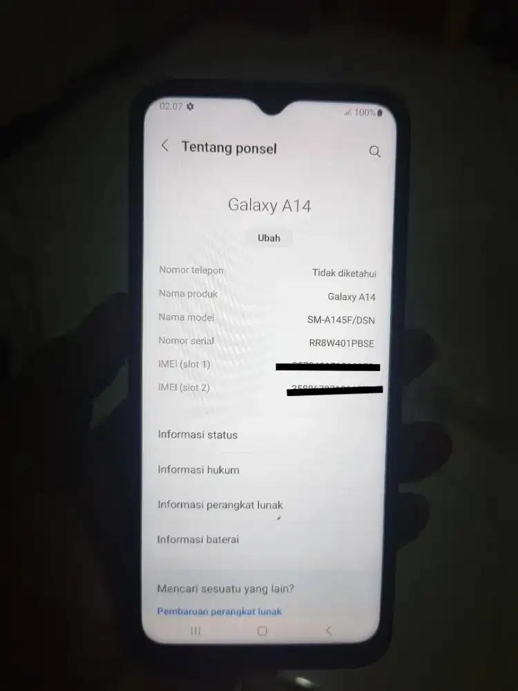 SAMSUNG GALAXY A14 4G NFC 128GB UNIT ONLY