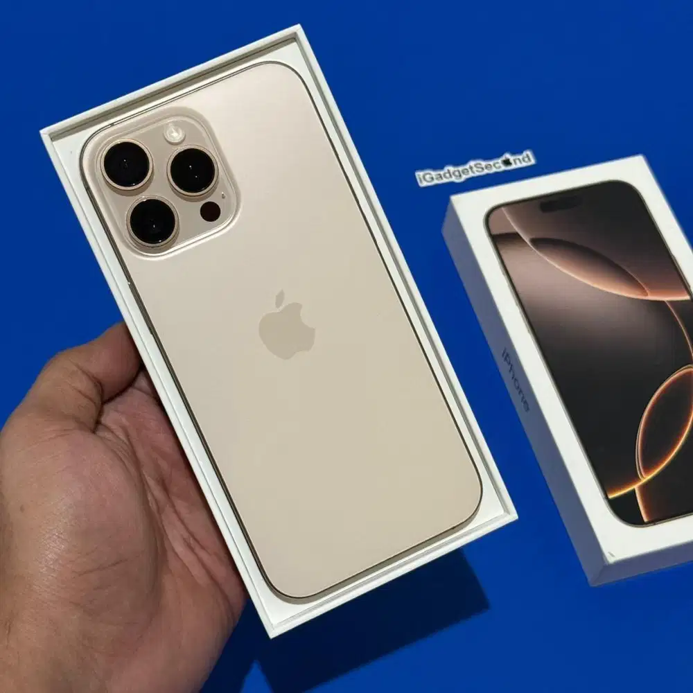 IPHONE 16 PRO MAX 256GB BEACUKAI / IBOX