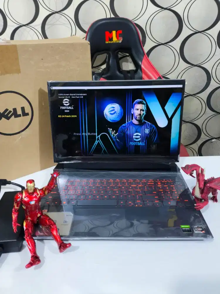 DELL G15 5525 GAMING Black Edition FULSET BOX LIKE NEW