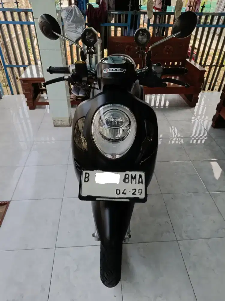 Honda Scoopy Prestige Black 2024