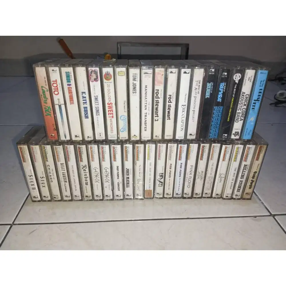 Borong 40 Kaset Barat Aquarius