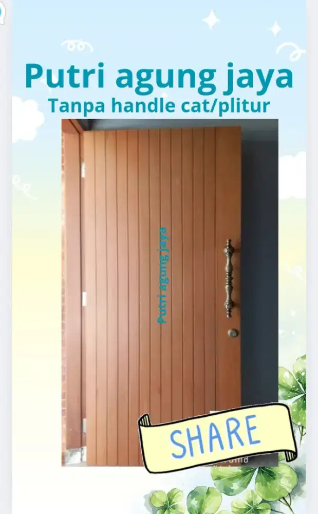 Kusen pintu jendela lubang angin