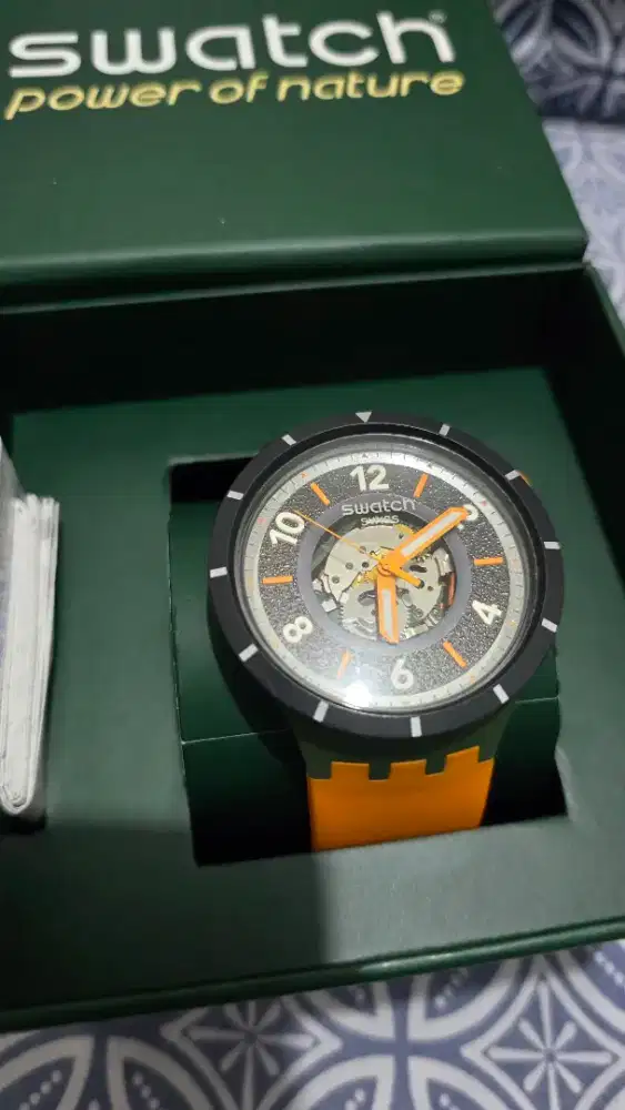 Jam swatch original tipe SB03G107