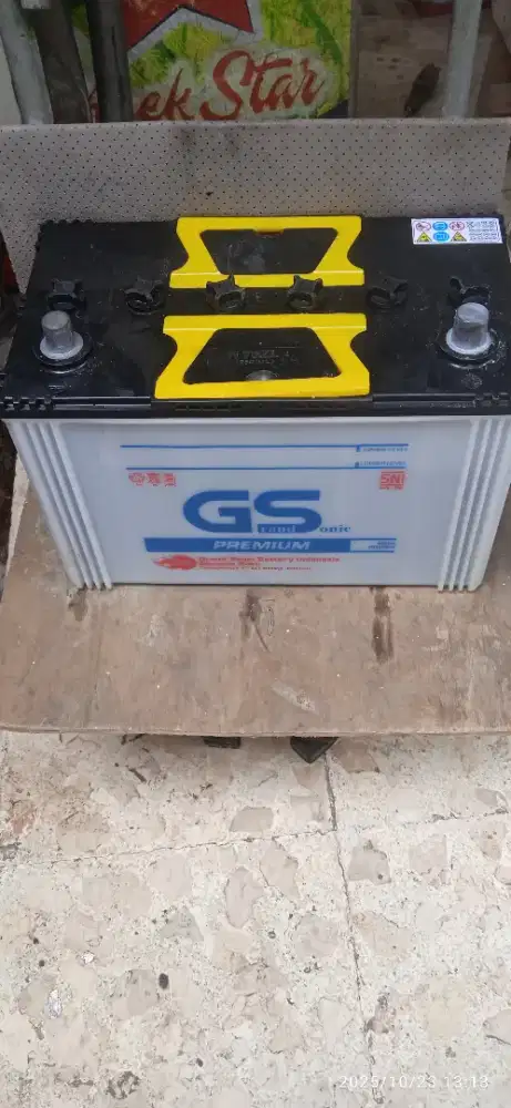 Dijual rugi aki baru beli GS N70ZL 80 ah aki L buat segala mbl desel