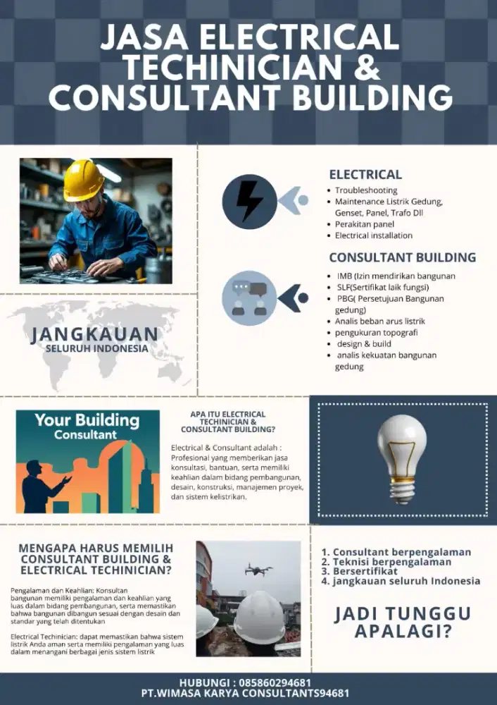 Jasa instalasi listrik,Perbaikan,Panel listrik DLL
