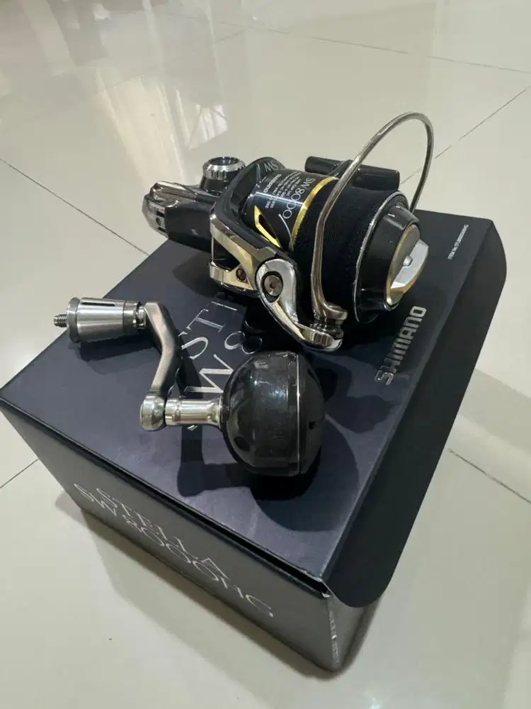 reel pancing masih baru mulus 100%