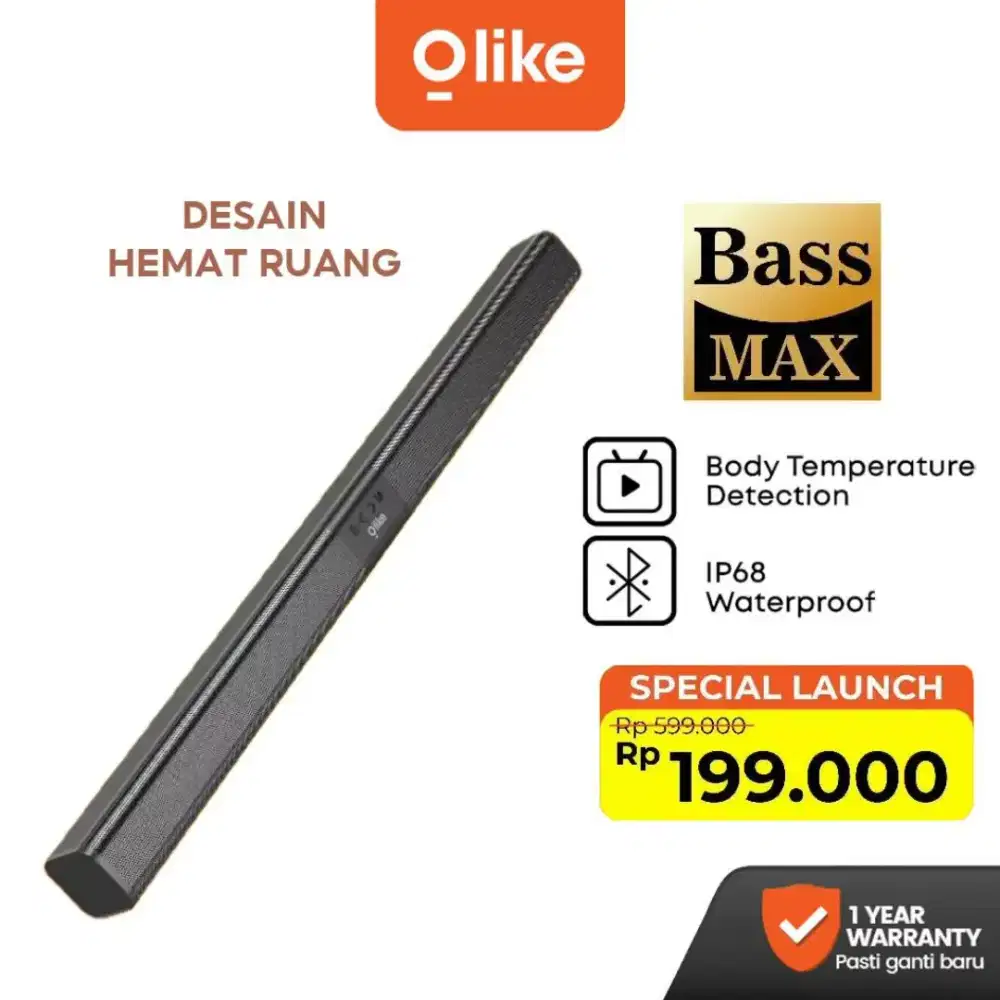 OLIKE S10H Speaker TV Soundbar Home Theater 10W HD Subwoofer Bass Max