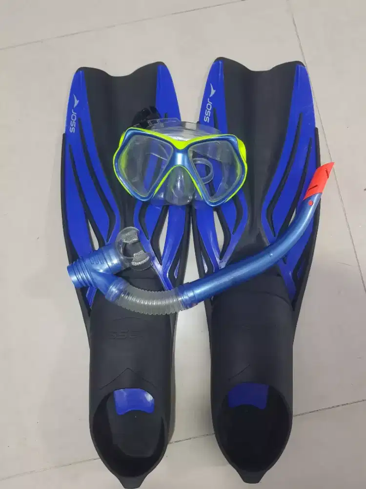 Jual murah, peralatan nyelam