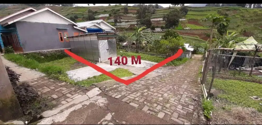 Dijual cepat sebidang tanah di ciloto - Puncak dgn view indah