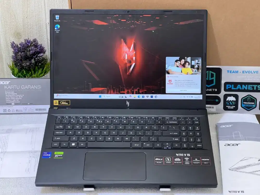 Laptop Gaming Acer Nitro V15 i9-13900H RTX 4060 8GB Garansi Resmi