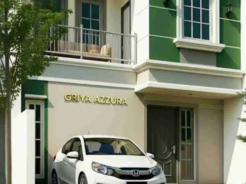 rumah baru 2lantai harga promo dekat stasiun