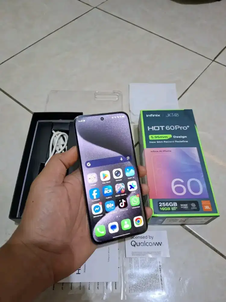 Infinix hot 60 pro plus second gres