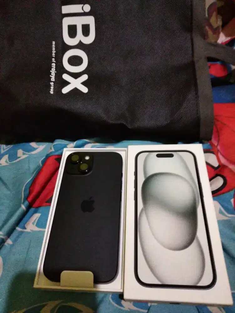 Iphone 15 iBox mlus 128.. black
