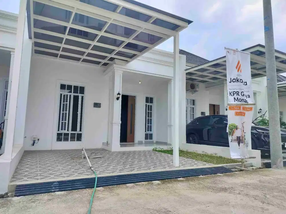 RUMAH BARU JALAN UTAMA KOMPLEK,SAMPING ALFAMART