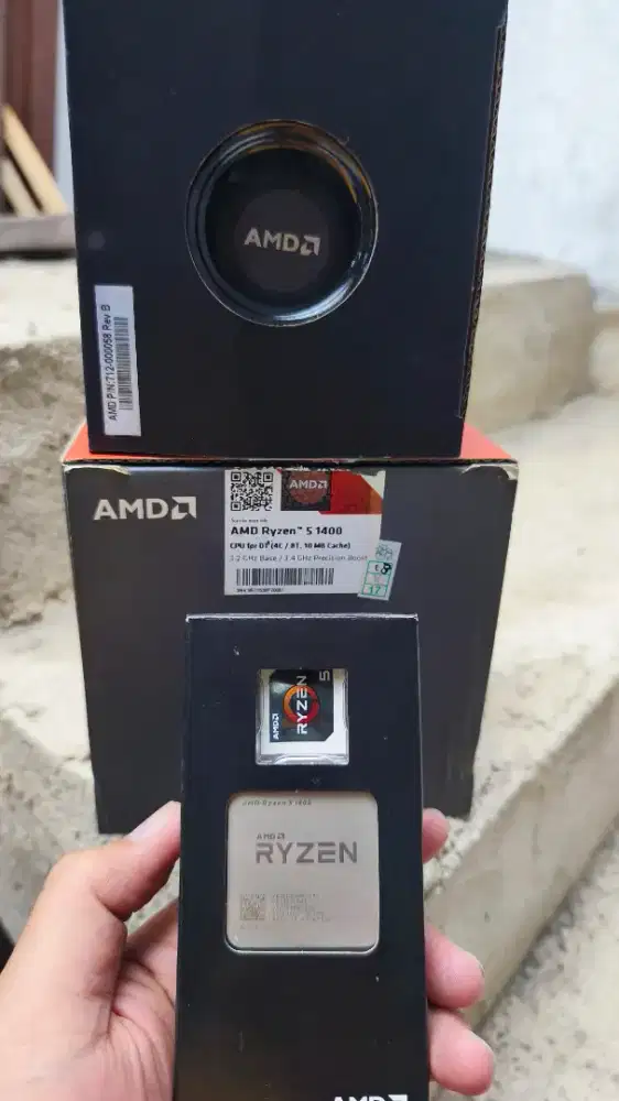 Jual Processor Ryzen 5 1400 Fulset