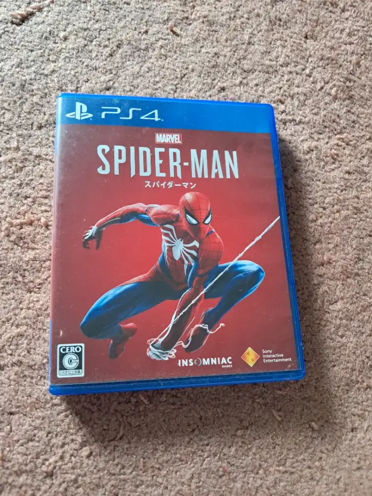 BD PS 4 Marvel Spiderman region 2