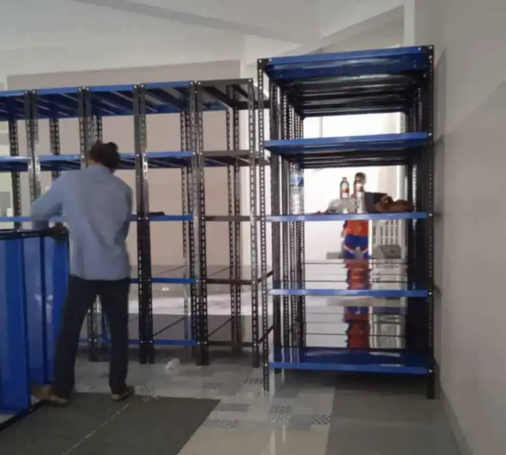 Rak besi rak gudang rak sekolah rak buku