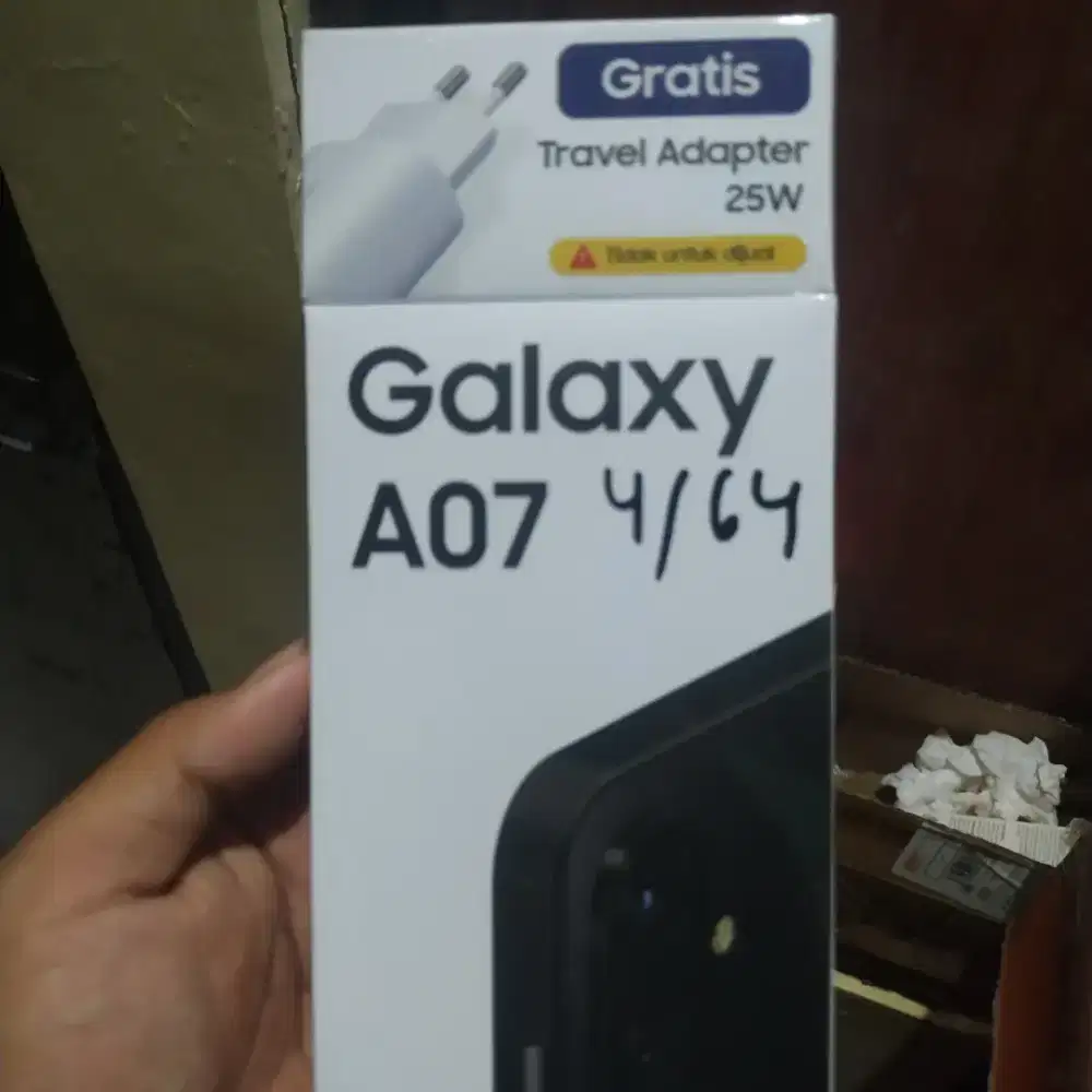 Samsung A07 4/64 Hitam