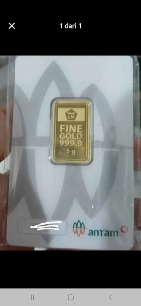 Jual emas Antam 5 gram