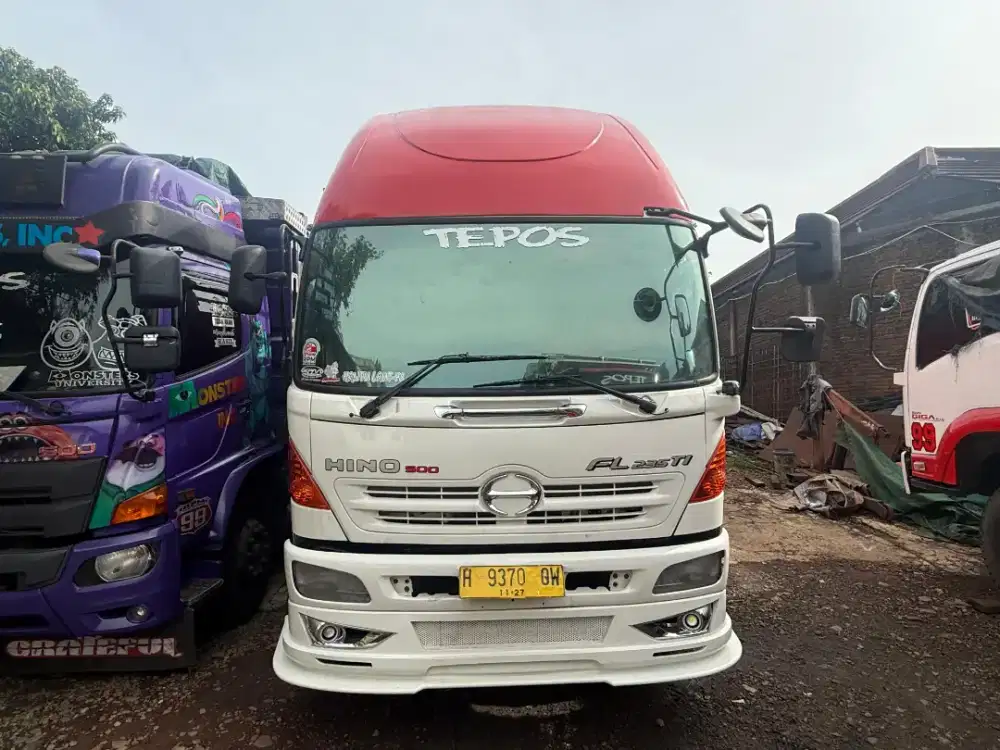 Truk Hino Lohan Tronton FL235JW Th'13 Bak Triway Tgn 1 Istw Siap Kerja