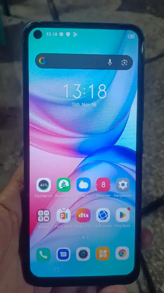 Hp infinix hot 10 jringn 4g ram 4/64gb lyr poni 7in sdik jari