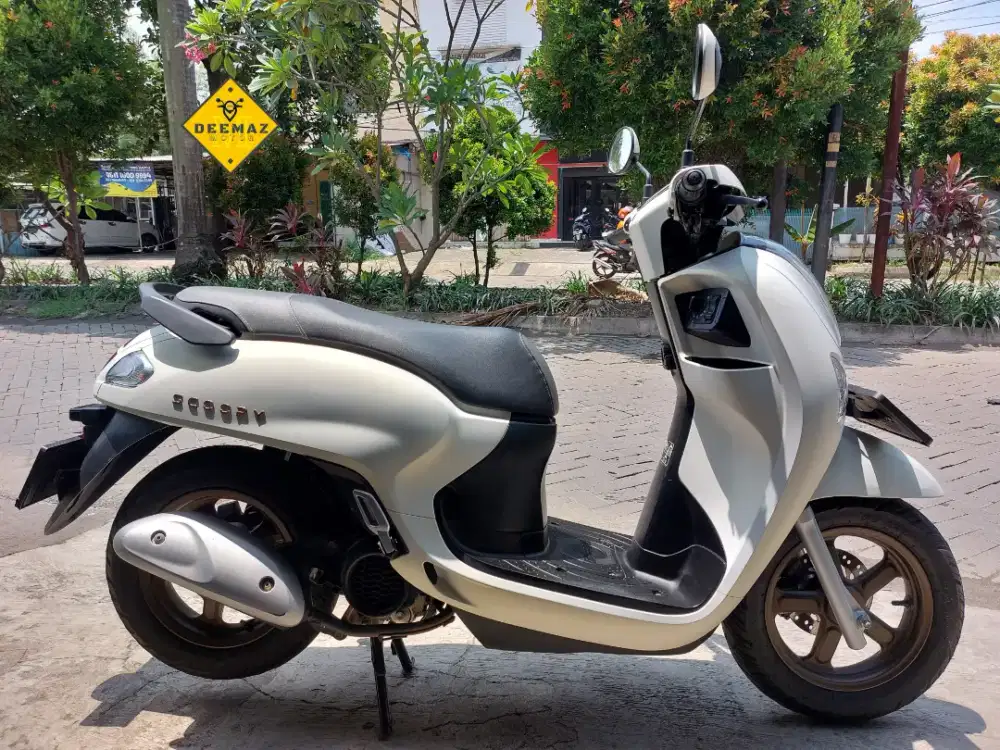 (DP 1 Jt)‼️ New Scoopy Prestige Keyless Putih 2024 Cash & Kredit