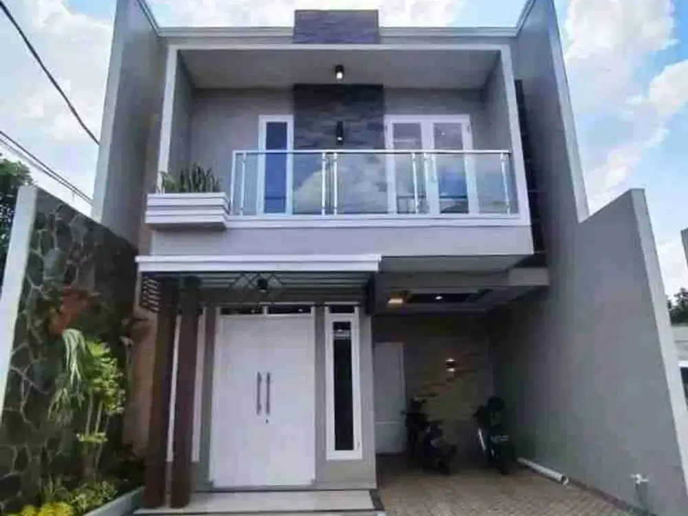 hunian 2 lantai idaman free design terlaris di buah batu ciwastra