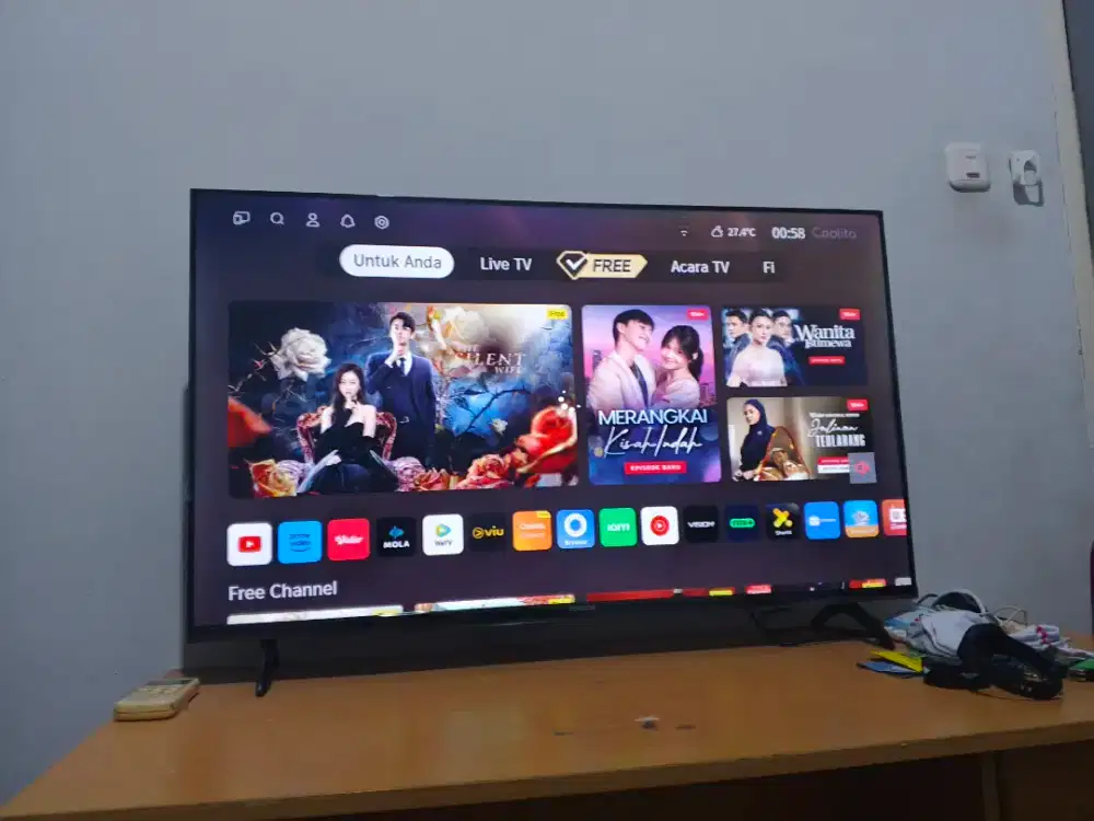 Jual TV Coocaa 43” 2K LED (Smart TV) – Kondisi Super Mulus!