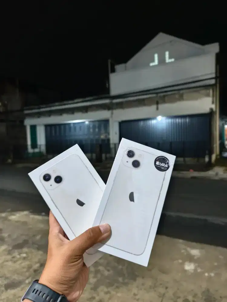 iphone 13 new putih segel resmi 1 tahun