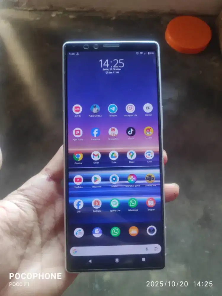 Sony Xperia 1 6/64 wifi only lengkap