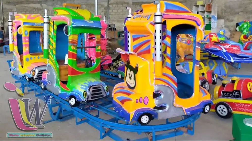 JUAL WAHANA BERMAIN ANAK 1 set playground | Kereta Panggung Truk Fiber