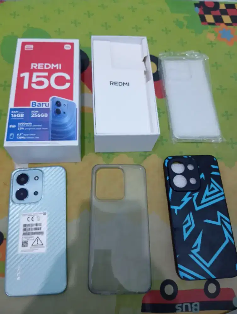 Redmi 15 c ram 8/256 mulus garansi