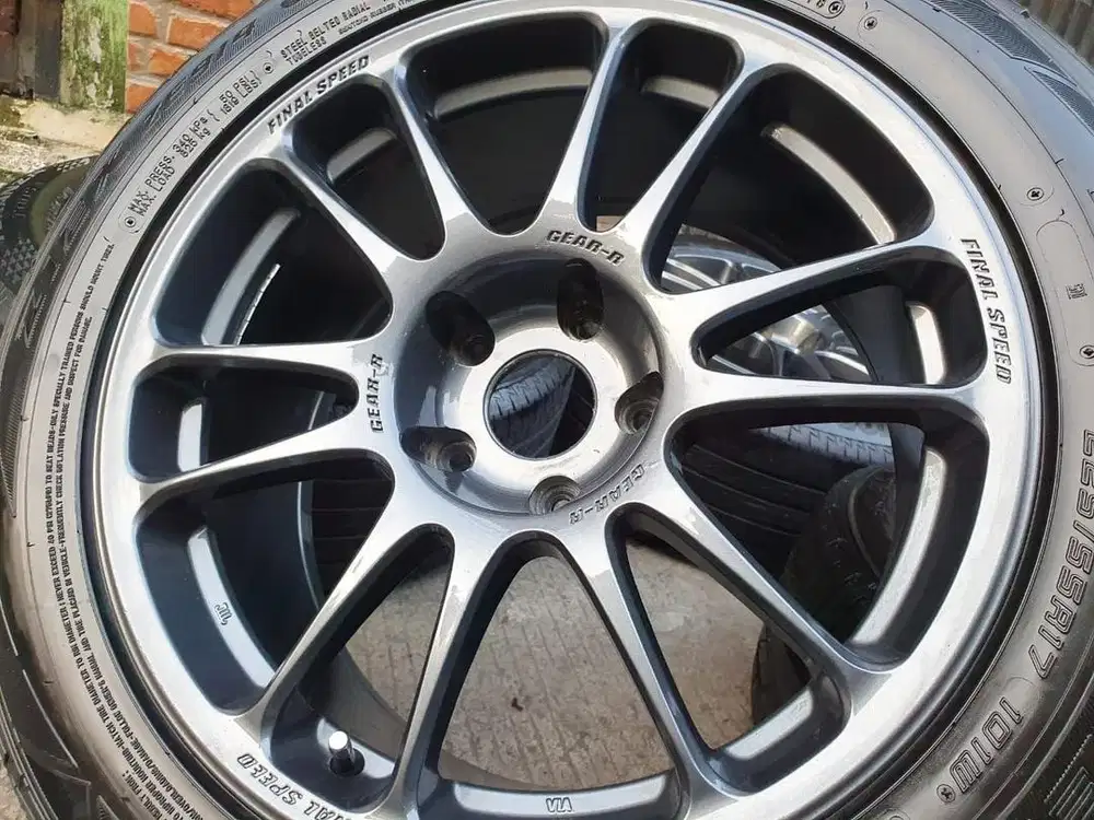 Velg A-Tech Final Speed R17x8 et 35 ORIGINAL