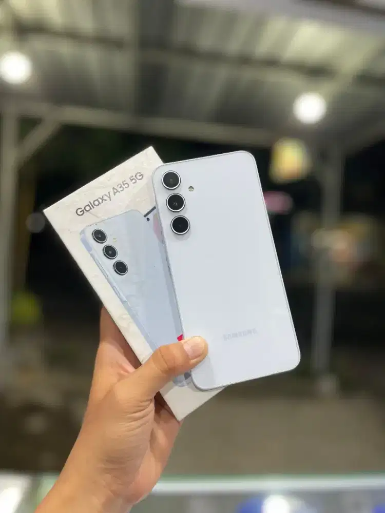 Samsung A35 5G 8/256gb Second Mulus Lengkap Ori Bawaan