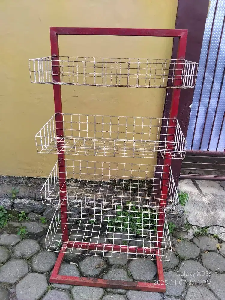 rak ciki murah bekas ex swalayan