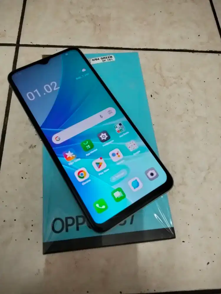 Oppo a57 ram 4/64 no minus fullset