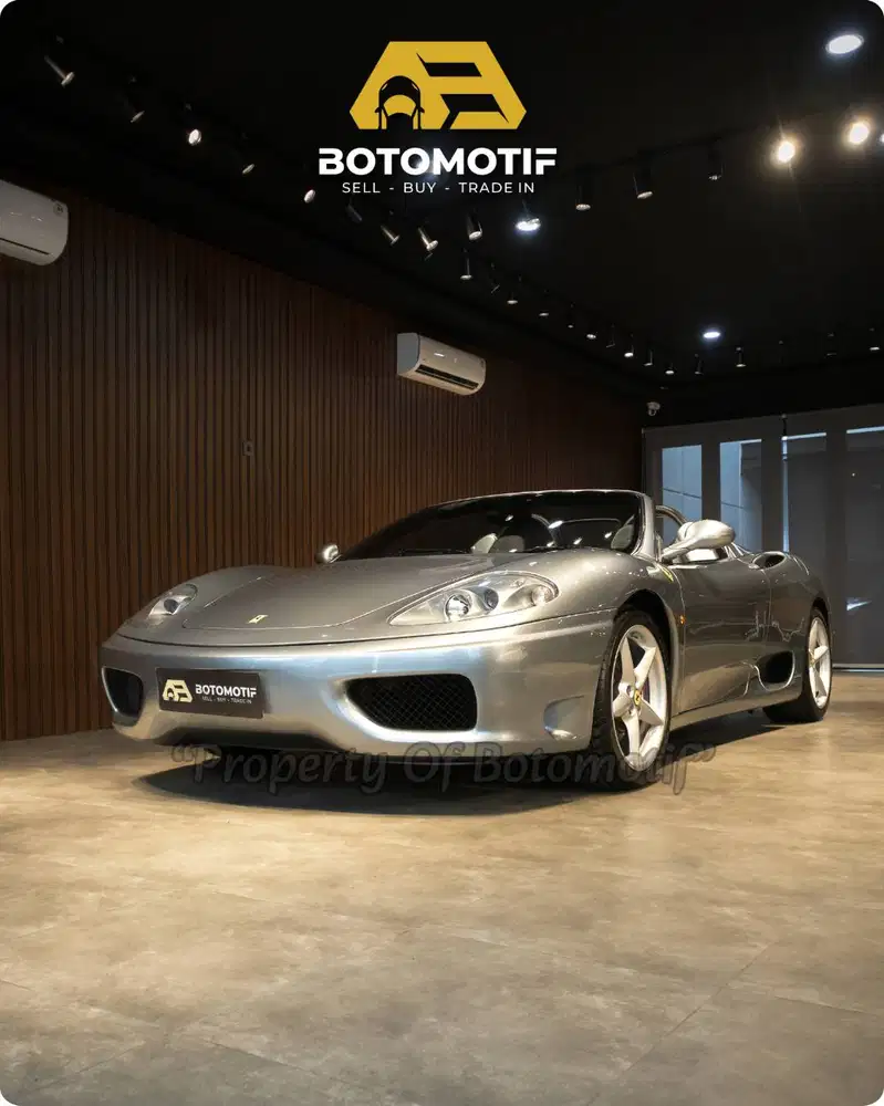 Ferrari 360 Spider F1 Grigio Titanio 2004 3.6 NA V8