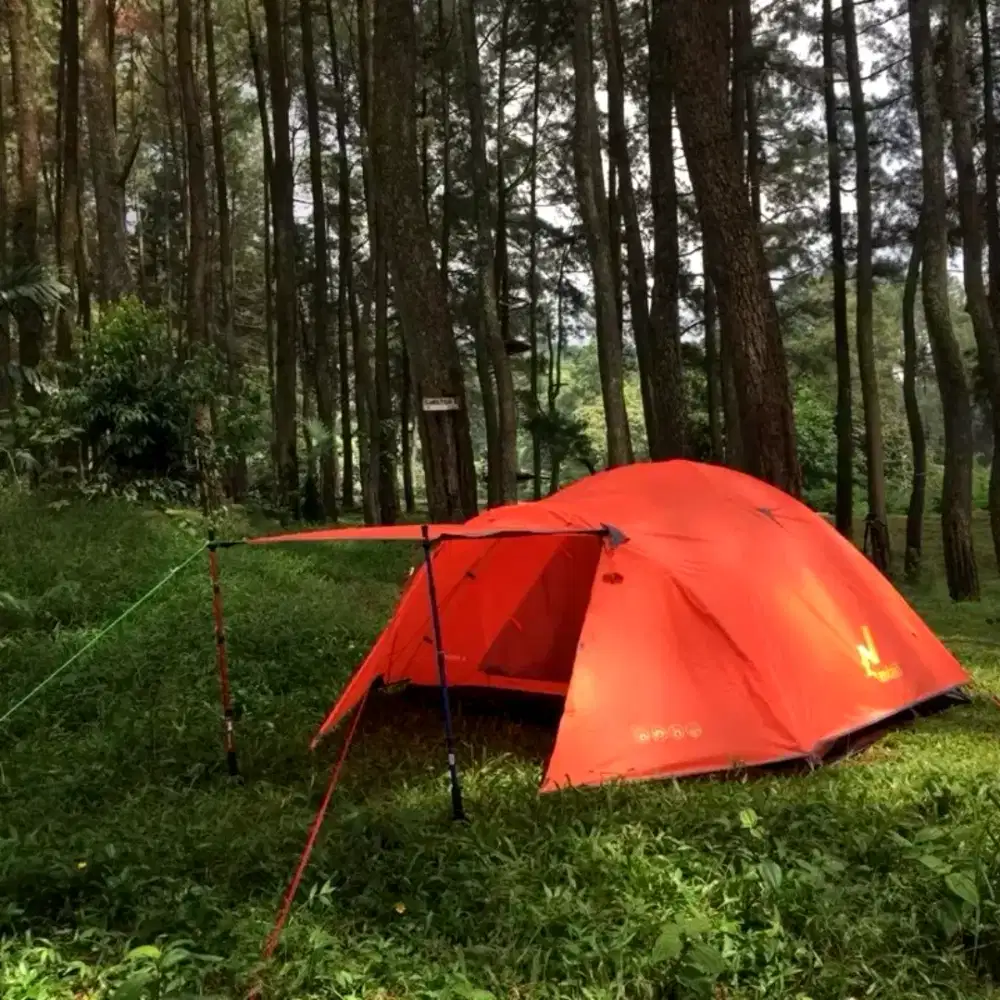 TENDA TENDAKI BORNEO 4+1P ORANGE
