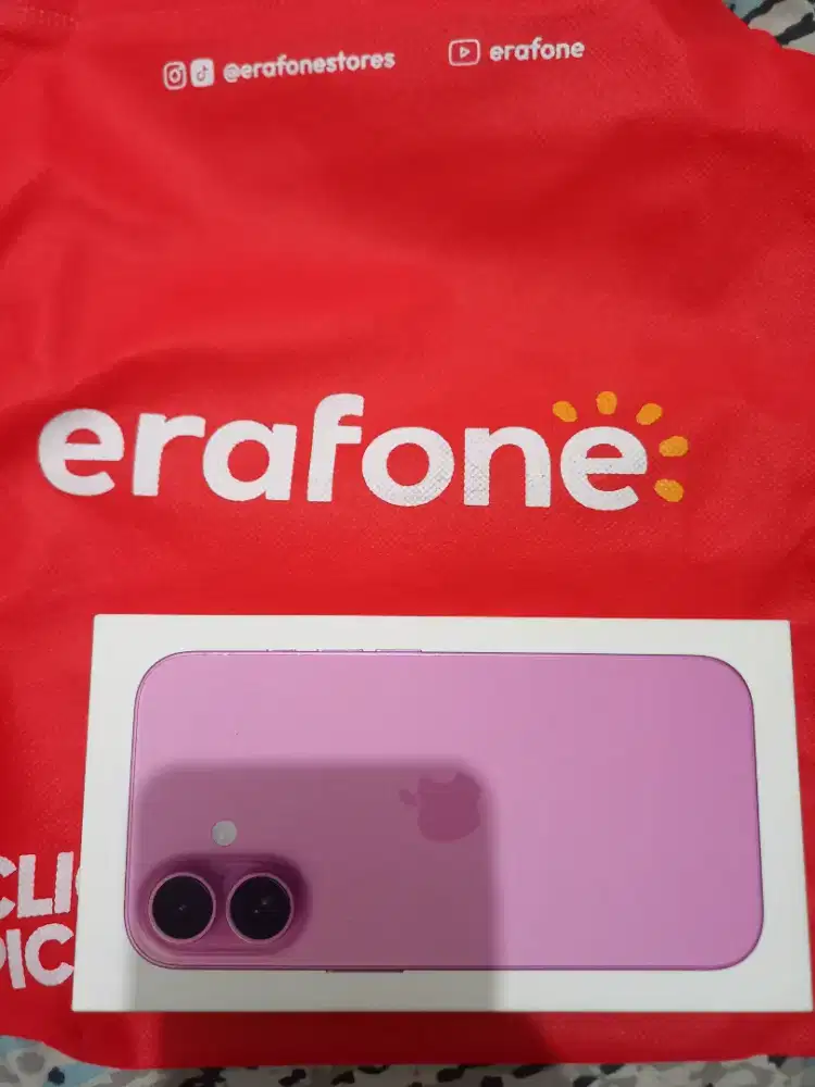 iPhone 16 128GB Pink Garansi iBox
