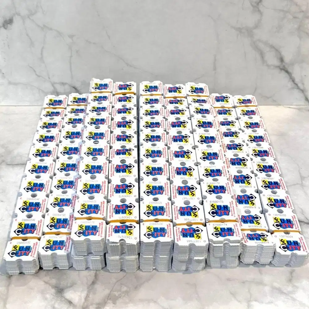 Tiket funcity 1.000 lembar tiket