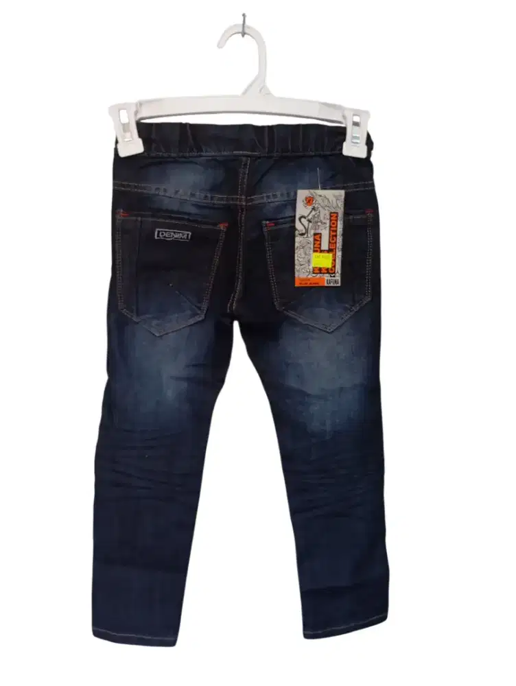 Celana levis bajatex, celana panjang anak laki laki umur 5 sampai 12