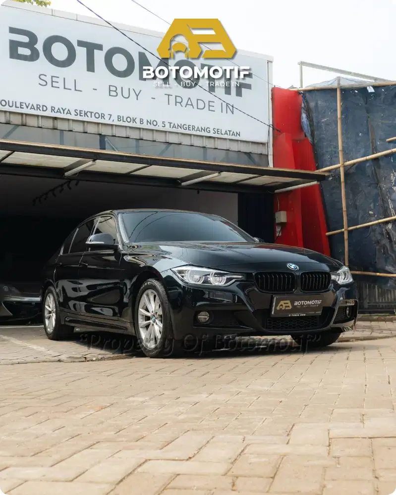 BMW 320i M Sport Line F30 LCI 2015 Black