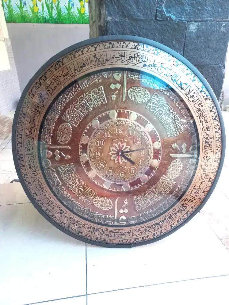 JAM DINDING KALIGRAFI