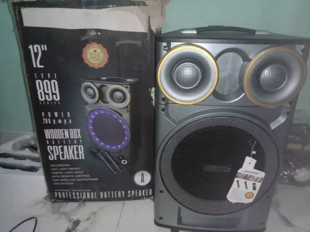 Speaker noise 12inci baru cuci gudang murah