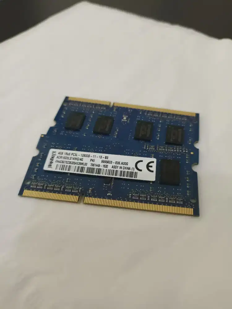 Ram 4gb ddr3l kingston