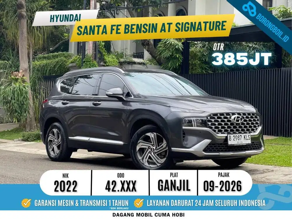 Hyundai santafe Signature 2.5G bensin 2022