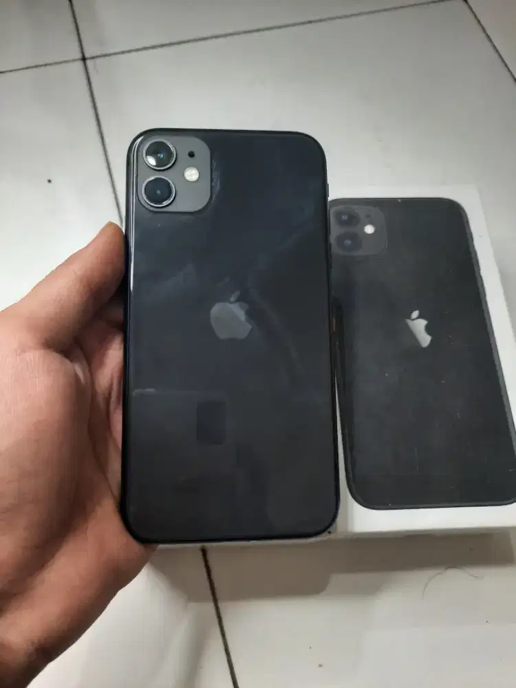 jual cepat iphone 11 64gb ibox fullset Bh 100% no minus