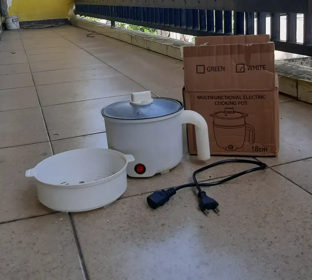 Jual Murah Panci Listrik Warna Putih